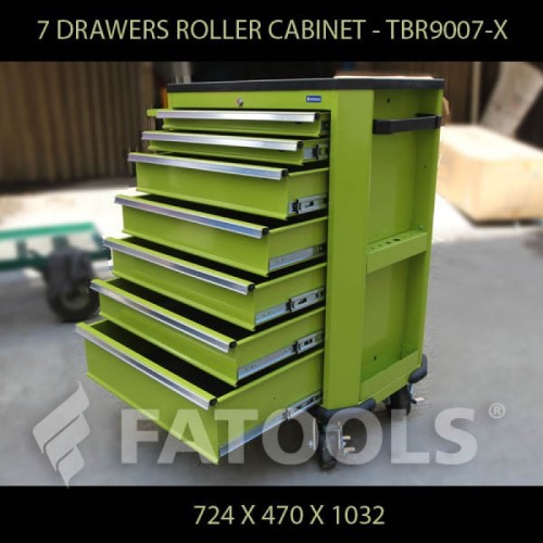 [EZM.0802996] FATOOLS TBR9007-X - 7 DRAWERS ROLLER CABINET SIZE 724X470X1032