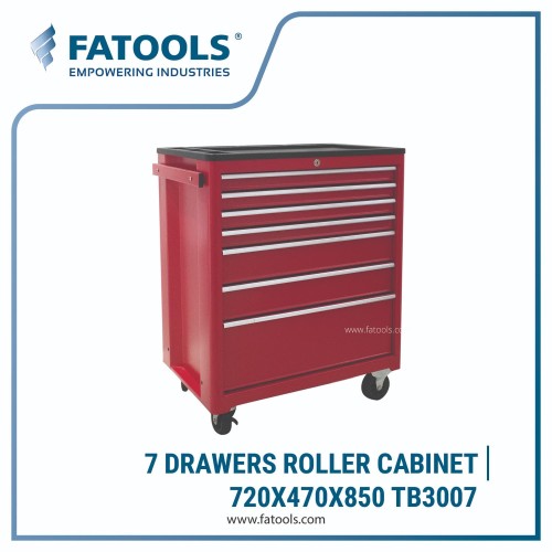 [EZM.0802997] FATOOLS TB3007 - 7 DRAWERS ROLLER CABINET SIZE 720X470X850