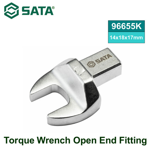 [96655] Kunci Pas Torsi 96655K Torque Wrench Box End Fitting 14x18x17 mm Sata