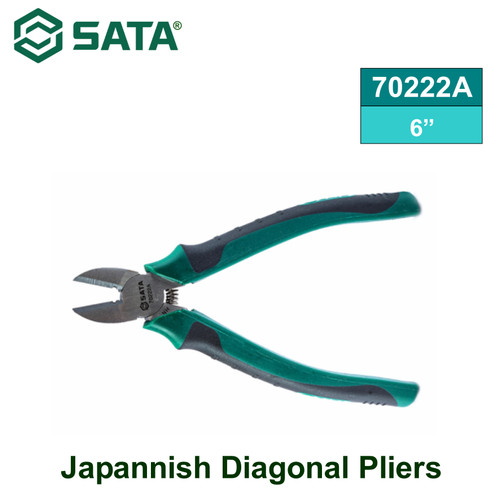 [70222] Tang Potong 70222A Japannish Diagonal Pliers 6" Sata Tools
