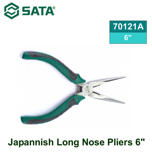[70121] Tang Lancip 70121A Japannish Long Nose Pliers 6" Sata