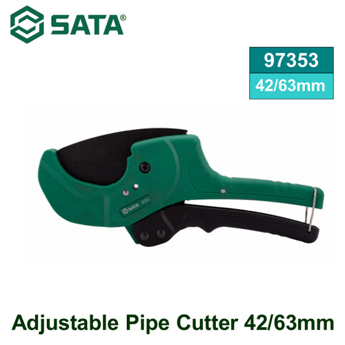 [97353] Gunting Pipa 97353 Adjustable Pipe Cutter 42/63 mm Sata Tools