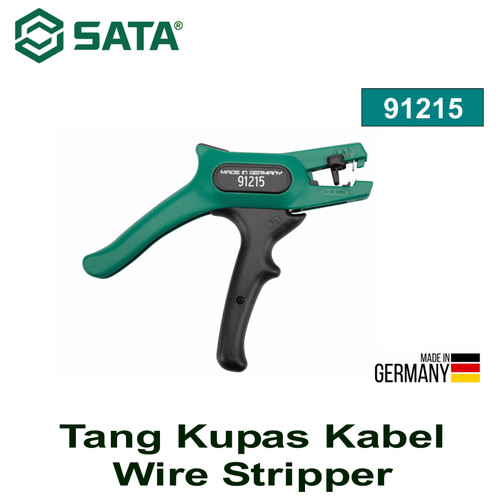 [91215] Tang Kupas Kabel 91215 Wire Stripper Sata Tools