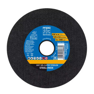 Batu Potong 5" x 1.0 x 22 mm Cutting Wheel EHT125-1.0PSF PFERD