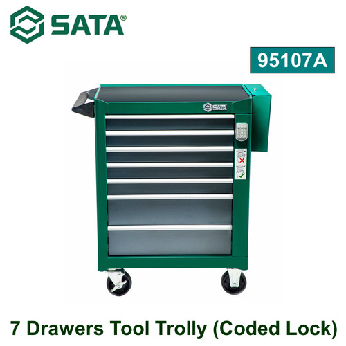 [95107] Drawer 7 Laci (Kunci Berkode) 95107A - Toll Trolley (Coded Lock) Sata