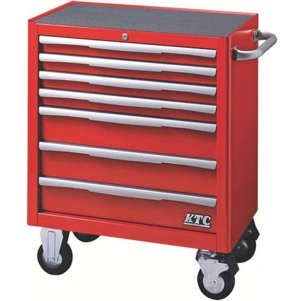 [0] Trolly Toolbox Perkakas 7 Laci KTC EKW-1007R Roller Cabinet 7 Drawers