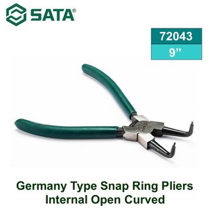 [72043] Tang Snap Ring 9" 72043 Internal Germany Open Curved Sata Tools