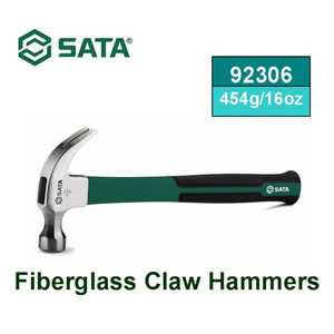 [92306] Palu Kambing 92306 Claw Hammer - Fiberglass 16 Oz Sata Tools