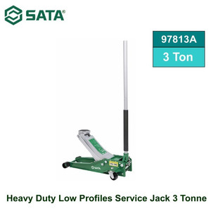 [97813] Dongkrak Ceper 97813A Heavy Duty Low Profile Jack 3 Ton Sata Tools