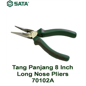 [70102] Tang Lancip 8" / 200 mm 70102A Long Nose Pliers Sata Tools