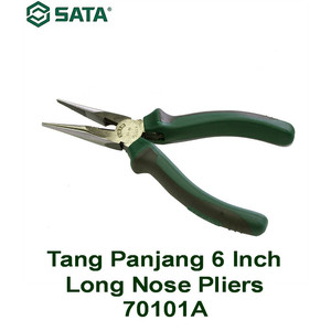[70101] Tang Lancip 6" / 150 mm 70101A Long Nose Pliers Sata Tools