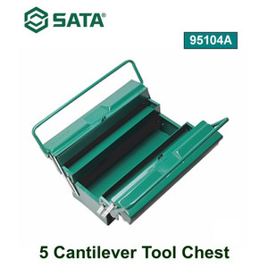 [95104] Tool Box Besi Tingkat 95104A 5 Cantlever Tool Chest Sata Tools
