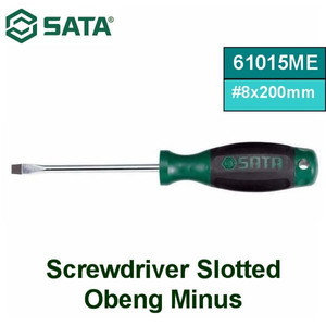 [61015] Obeng Minus 8 x 200 mm 61015ME Slotted Screwdrivers Sata Tools