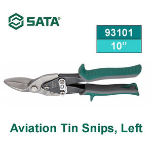 [93101] Tang Potong 93101 Aviation Tin Snips - Left 10" Sata Tools