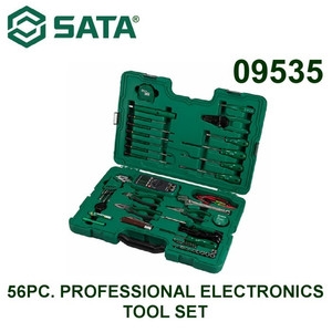 [09535] Tool Kit Set 09535 - 56 Pcs Electrical Telecom Tool Set Sata Tools