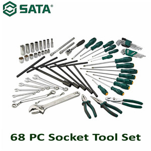 [06009] Kunci Sok 68 Pc Metrik 06009M 3/8" 6 PT Socket Tool Set Sata Tools