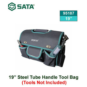 [95187] Tas Perkakas 95187 19" Steel Tube Handle Tool Bag Sata Tools