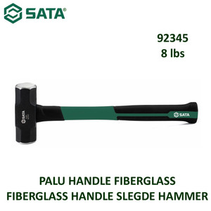 [92345] Palu 92345 Fiberglass Handle Sledge Hammers 8 Lbs Sata Tools