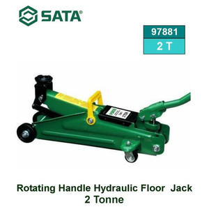 [97881] Dongkrak Mobil 97881 Rotating Handle Hydraulic Floor Jack 2 Ton Sata