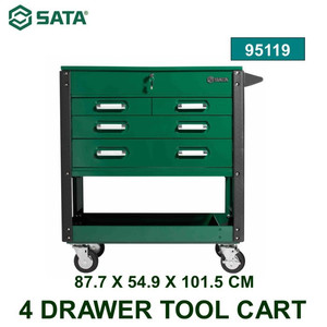 [95119] Trolley 4 Laci 4 Drawer Tool Cart Sata Tools - 95119