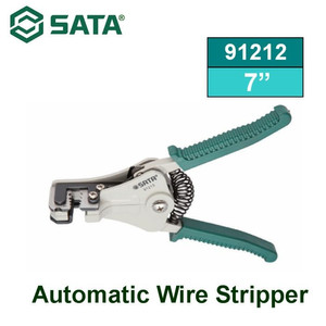 [91212] Tang Kupas Kabel 91212 Automatic Wire Stripper Type A Sata Tools