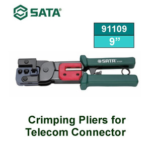 [91109] Tang Press Konektor 91109 Telecom Connector Crimping Tool 9" Sata Tool