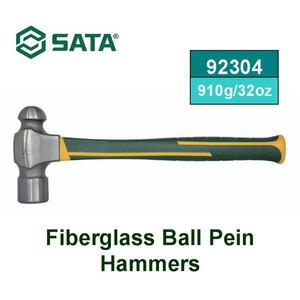 [92304] Palu Konde 92304 Ball Pein Hammer Fiberglass 32 Oz Sata Tools