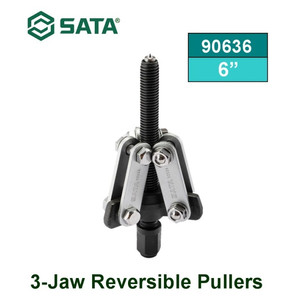 [90636] Treker 3 Kaki 90636 3 Jaw Gear Puller 6" Sata Tools