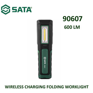 [90607] Lampu Senter 90607 - Wireless Charging Folding Worklight Sata Tools