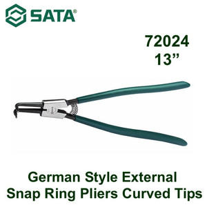 [72024] Tang Snap Ring External Open Curved 13 Inch 72024 Germany Type Sata