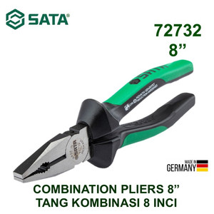 [72732] Tang Kombinasi 200 mm 72732 - Combination Pliers 8” Sata Tools