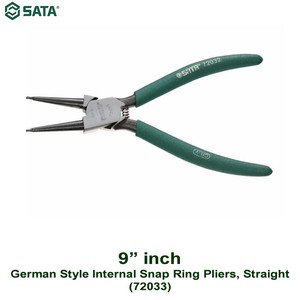[72033] Tang Snap Ring Plier Internal Close Straight 9" 72033 Germany Typ Sata