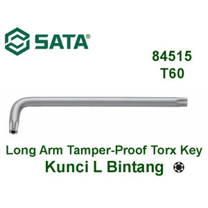 [84515] Kunci L Bintang 84515 - Torx Tamper Proof Key T-60 Sata Tools