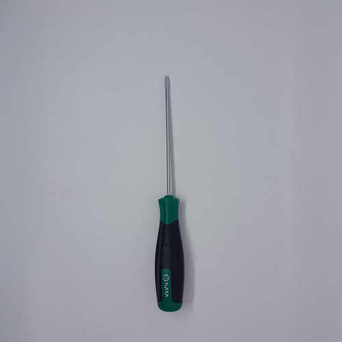 [63403] Obeng Minus 3x100 mm 63403 Cushion Grip Slotted Screwdriver Sata Tools