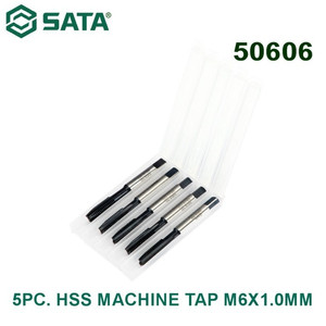 [50606] Mata Bor 50606 - 5Pc. Hss Machine Tap M6 X 1.0 mm Sata Tools