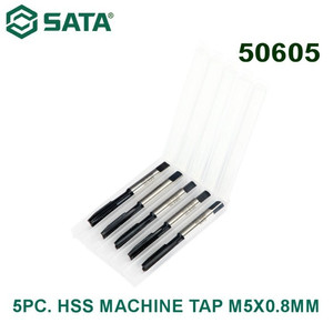 [50605] Mata Bor 50605 - 5Pc. Hss Machine Tap M5 X 0.8 mm Sata Tools