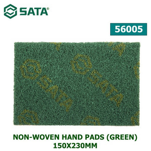 [56005] Sabut Spons Industri 56005 Non-Woven Hand Pads 150 X 230mm Sata Tools