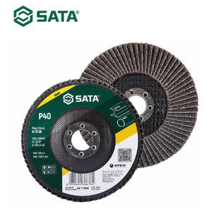 [55401] Mata Gerinda 55401 - Flap Discs 100 X P40 X 16 mm Sata Tools