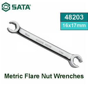 [48203] Kunci Pas 48203 Metric Flare Nut Wrench 16 X 17 mm Sata Tools