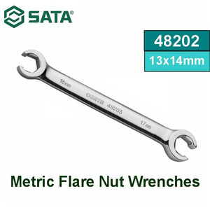 [48202] Kunci Pas 48202 Metric Flare Nut Wrench 13 X 14 mm Sata Tools