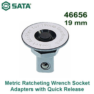 [46656] Adaptor Kunci Sok 19 mm 46656 1/2" Dr Quick Release Adaptor Sata Tools