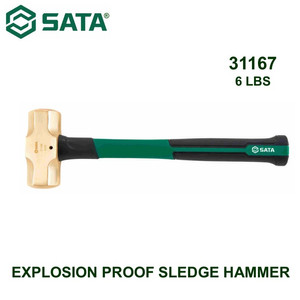 [31167] Palu Anti Percikan Api 31167 Explosion Proof Sledge Hammer 6 Lbs Sata