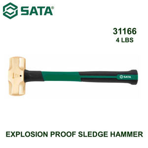 [31166] Palu Anti Percikan Api 31166 Explosion Proof Sledge Hammer 4 Lbs Sata