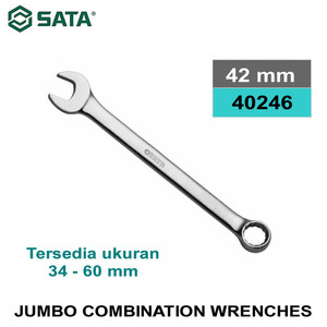 [40246] Kunci Ring Pas Kombinasi Jumbo 42 mm 40246 Comb Wrench Sata Tools