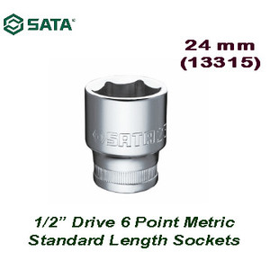 [13315] Kunci Shock Mata Sok 1/2 Inch 24 mm 13315 Socket Sata Tools