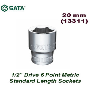 [13311] Kunci Shock Mata Sok 1/2 Inch 20 mm 13311 Scoket Sata Tools