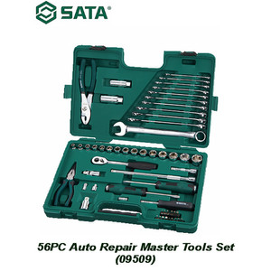 [09509] Tool Kit Set Otomotif 09509 56 Pcs Automotive Tool Set Sata Tools