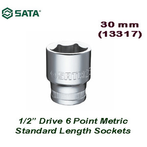 [13317] Kunci Shock Mata Sok 1/2 Inch 30 mm 13317 Socket Sata Tools