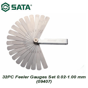 [9407] Kunci Stel Klep / Ukur Kerapatan 32 Pcs 09407 Feller Gauges Sata Tools