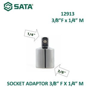 [12913] Kunci Shock Adaptor Sok 12913 Socket Adapter 3/8" F X 1/4" M Sata Tool